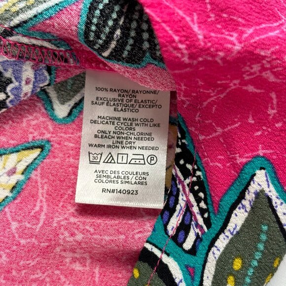 Loft Petites Pink Floral Shirt - Size XS - Picture 8 of 8